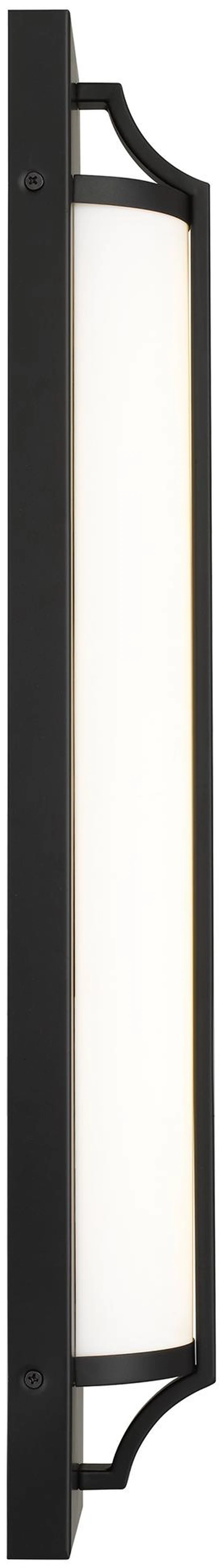 Alt view image 5 of 6 - 24 Inches Integrated LED Vanity Light Bar, Black, Steel, Lighting