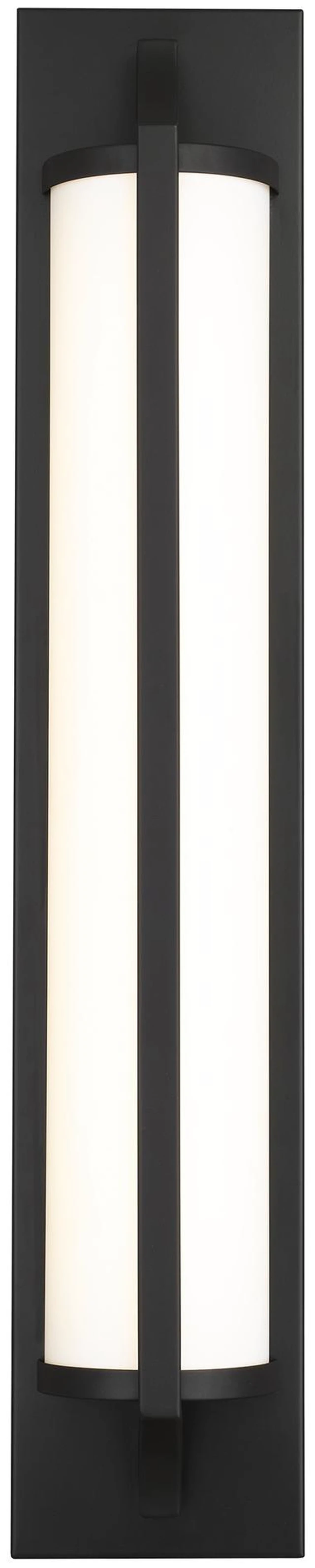 Alt view image 4 of 6 - 24 Inches Integrated LED Vanity Light Bar, Black, Steel, Lighting