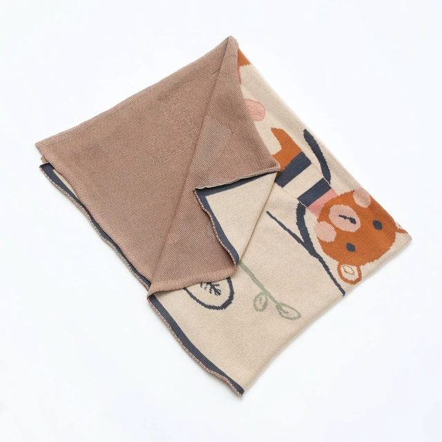 Alt view image 3 of 7 - Children Playmat Bear with Balloon, Multi, Cotton