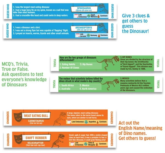 Alt view image 4 of 5 - Smart Sticks Dinosaurs Fun Learning Family and Travel Game, Multi, MDF