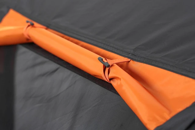 Alt view image 5 of 5 - 5 to 8 Person Pop-Up Camping Boat Tent, White Rose Gold, Polyethylene