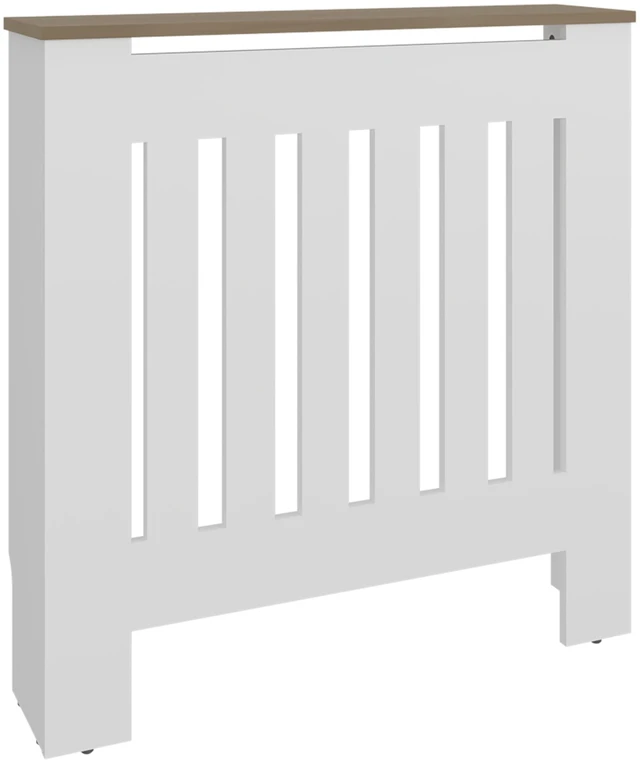 Alt view image 4 of 7 - Radiator Cover with Storage, Oak, Particle Board