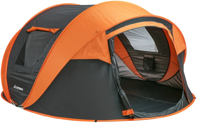 Main image of 5 to 8 Person Pop-Up Camping Boat Tent, White Rose Gold, Polyethylene