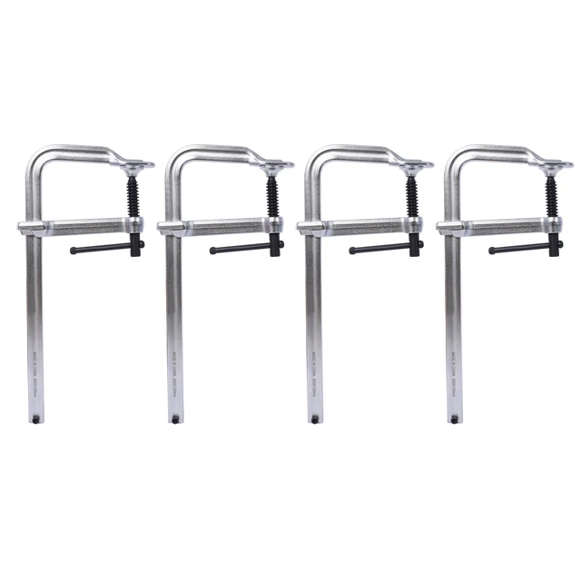 Main image of Bar Clamps Set, Drop Forged Steel Bar Clamps Steel for Welding Woodworking Metal Working DIY and Crafts 12 Inch 4