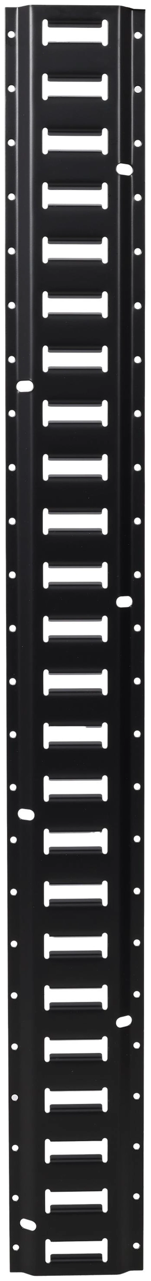 Alt view image 2 of 7 - 4 ft Track Tie Down Rail Kit, Indoor Track 4 Pack for Vans Trailers Motorcycle Tie Downs Atv Mountings 8 Steel Ring