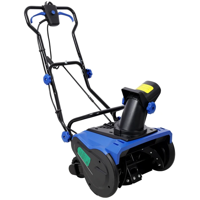 Alt view image 4 of 7 - 20 Inch Corded Electric Snow Thrower, 15 amp Motor Throwing Distance ETL Certificate, Black Blue, Plastic