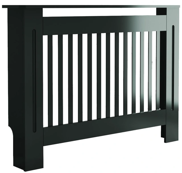 Alt view image 2 of 7 - Radiator Cover Cabinet, Decorative Heater Protector MDF Construction with Water Based Lacquer Finish Safety Guard