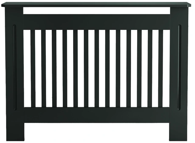 Main image of Radiator Cover Cabinet, Decorative Heater Protector MDF Construction with Water Based Lacquer Finish Safety Guard