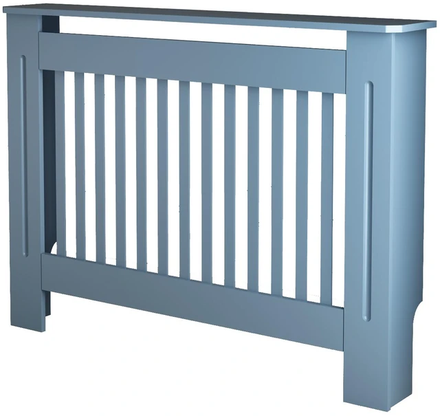 Alt view image 3 of 7 - Radiator Cover Cabinet, Decorative Heater Protector MDF Construction with Water Based Lacquer Finish Safety Guard