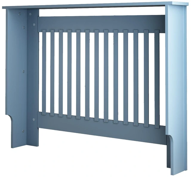 Alt view image 6 of 7 - Radiator Cover Cabinet, Decorative Heater Protector MDF Construction with Water Based Lacquer Finish Safety Guard