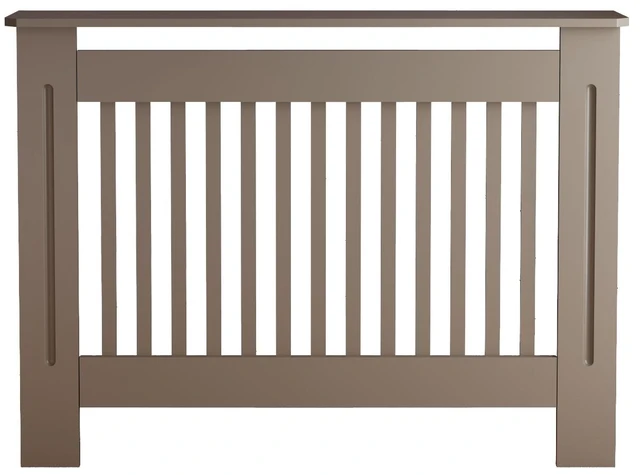 Main image of Radiator Cover Cabinet, Decorative Heater Protector MDF Construction with Water Based Lacquer Finish Safety Guard