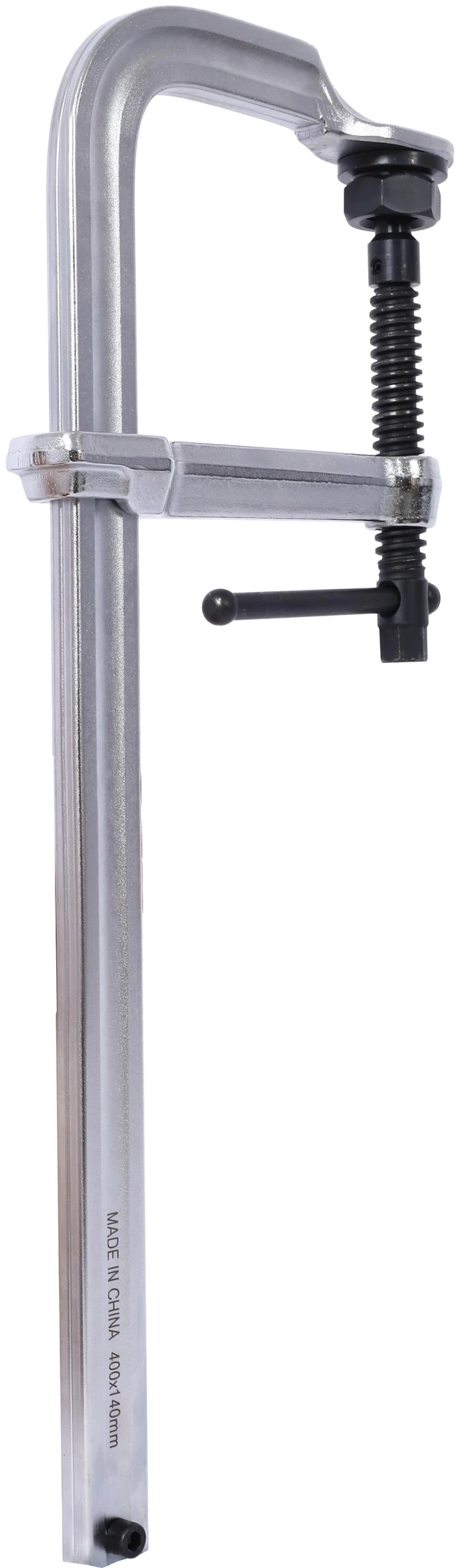 Alt view image 7 of 7 - Heavy Duty Clamp, Removable Swivel Pad Throat Clamp 5 Heavy Duty Bar for Welding, Silver, Steel