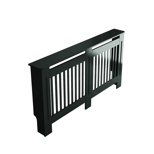 Alt view image 6 of 7 - Radiator Cover Cabinet, Decorative Heater Protector Guard MDF Construction with Water Based Lacquer Finish Safety