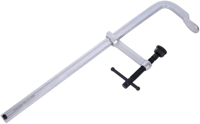 Main image of Heavy Duty Clamp, Removable Swivel Pad Throat Clamp 5 Heavy Duty Bar for Welding, Silver, Steel