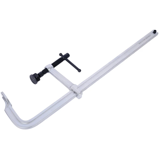 Alt view image 2 of 7 - Heavy Duty Clamp, Removable Swivel Pad Throat Clamp 5 Heavy Duty Bar for Welding, Silver, Steel