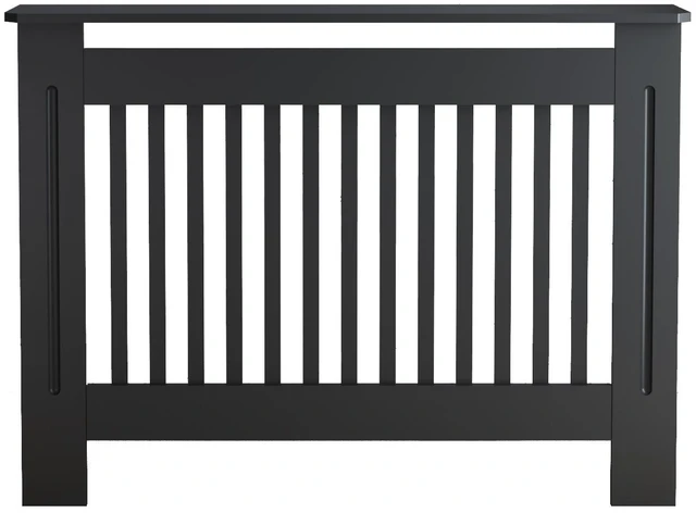 Main image of Radiator Cover Cabinet, Decorative Heater Protector MDF Construction with Water Based Lacquer Finish Safety Guard