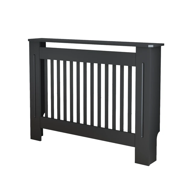 Alt view image 3 of 7 - Radiator Cover Cabinet, Decorative Heater Protector MDF Construction with Water Based Lacquer Finish Safety Guard
