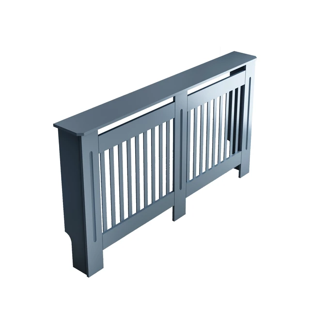 Alt view image 5 of 7 - Radiator Cover Cabinet, Decorative Heater Protector Guard MDF Construction with Water Based Lacquer Finish Safety