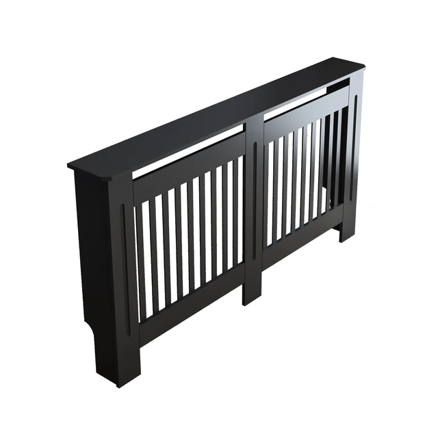 Alt view image 5 of 7 - Radiator Cover Cabinet, Decorative Heater Protector Guard MDF Construction with Water Based Lacquer Finish Safety