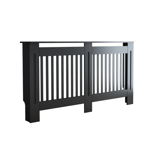 Alt view image 2 of 7 - Radiator Cover Cabinet, Decorative Heater Protector Guard MDF Construction with Water Based Lacquer Finish Safety