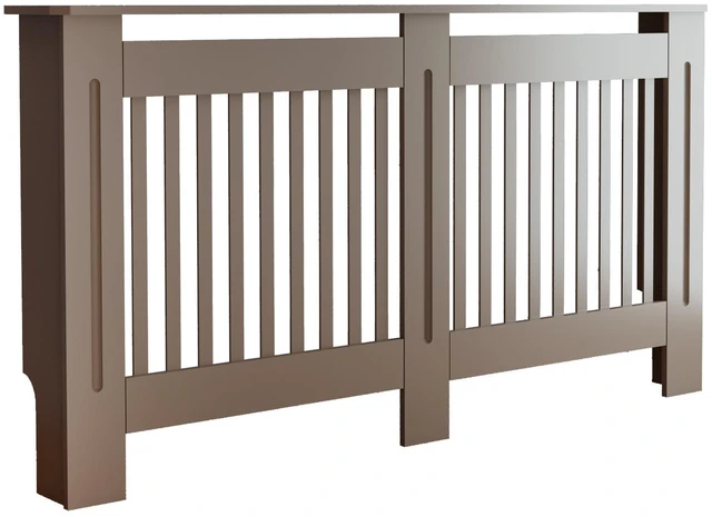 Alt view image 2 of 7 - Radiator Cover Cabinet, Decorative Heater Protector Guard MDF Construction with Water Based Lacquer Finish Safety