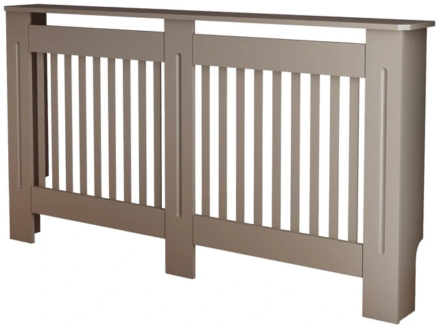 Alt view image 7 of 7 - Radiator Cover Cabinet, Decorative Heater Protector Guard MDF Construction with Water Based Lacquer Finish Safety