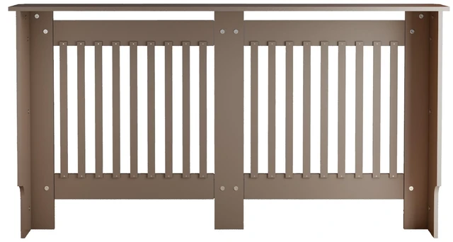 Alt view image 4 of 7 - Radiator Cover Cabinet, Decorative Heater Protector Guard MDF Construction with Water Based Lacquer Finish Safety