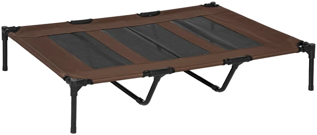 Main image of Paw Hut Inchx 36 Inch Elevated Breathable Dog Bed Portable Pet Cot Carry Bag Metal Frame Breathable Mesh Indoor