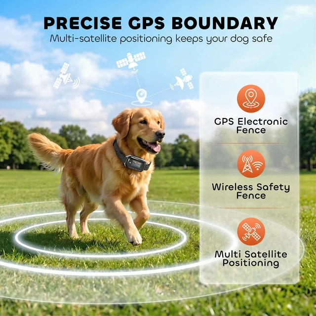 Alt view image 6 of 7 - Paw Hut Dog Shock Collar, 3278 ft Dog Training Collar with Remote Control for Small Medium Large Breeds Rechargeable