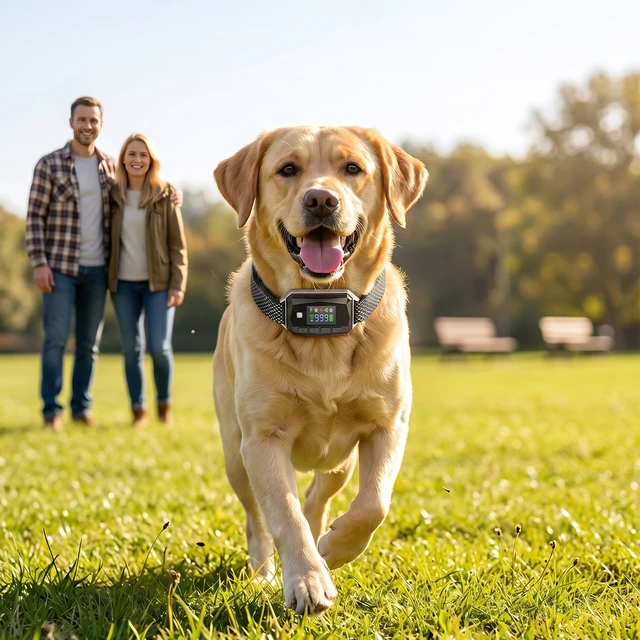 Alt view image 2 of 7 - Paw Hut Dog Shock Collar, 3278 ft Dog Training Collar with Remote Control for Small Medium Large Breeds Rechargeable