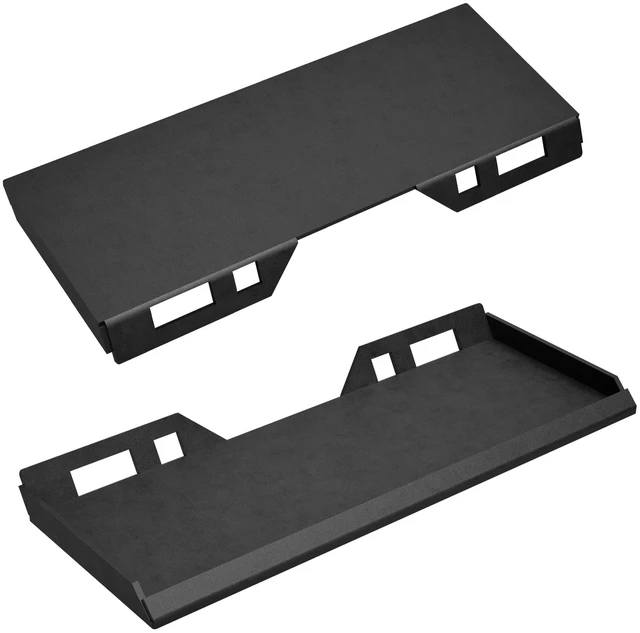 Alt view image 6 of 7 - Inchx 3.6 Inch Solid Quick Attach Plate, Heavy Duty Loader Adapter with Universal Skid Steer Mount Corrosion