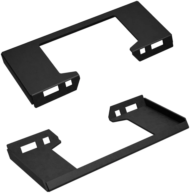 Alt view image 7 of 7 - Inchx 3.6 Inch Open Frame Quick Attach Plate, Heavy Duty Loader Adapter with Universal Skid Steer Mount Corrosion