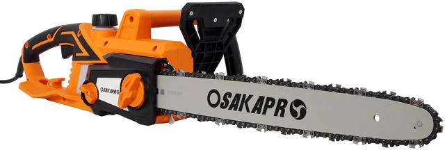 Main image of 18 Inch Electric Chainsaw, Quick Chain Adjustment Knob 60hz Power Chain Saw with Chinese Bar and for Cutting Tree