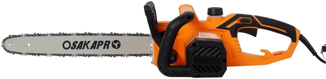 Alt view image 6 of 7 - 18 Inch Electric Chainsaw, Quick Chain Adjustment Knob 60hz Power Chain Saw with Chinese Bar and for Cutting Tree