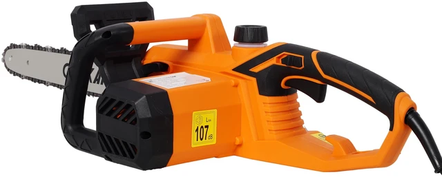 Alt view image 7 of 7 - 18 Inch Electric Chainsaw, Quick Chain Adjustment Knob 60hz Power Chain Saw with Chinese Bar and for Cutting Tree