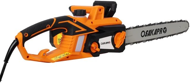 Alt view image 5 of 7 - 18 Inch Electric Chainsaw, Quick Chain Adjustment Knob 60hz Power Chain Saw with Chinese Bar and for Cutting Tree