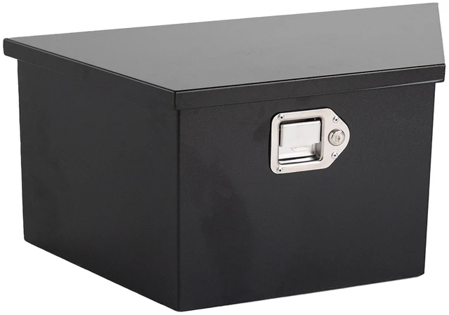 Main image of Inch Steel Trailer Tongue Box, Black, Tool Boxes