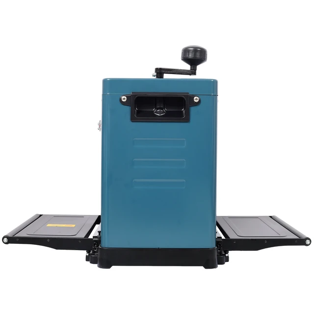 Alt view image 7 of 7 - 13 Inch Benchtop Thickness Planer, High Power Planer Dust Port Rpm Motor for Woodworking Projects Color, Black Blue