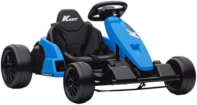 Main image of Electric Kart, 9ah Big Battery Kids Drift Kart with Dual Motors Adjustable Seat and High Speed Slow Start Point Safety