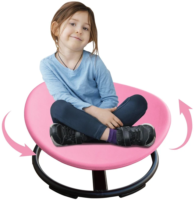 Main image of Sensory Spinning Chair for Autistic Kids, Swivel Chair Sensory Toys Gifts for Toddlers with Sit and Spin Toys Training