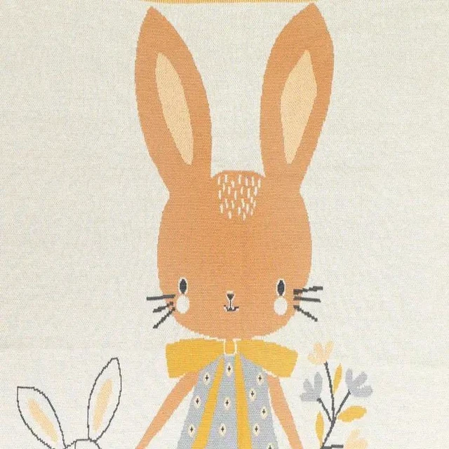 Alt view image 2 of 5 - Cotton Playmat Mama Bunny with Inch, Multi, Soft Play
