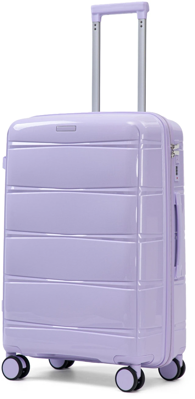 Main image of 24 Inch Suitcase with Side Hook and Side Handle, Iron Telescopic Handle Spinner Wheels and Combination Lock Hard Shell