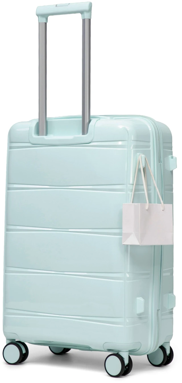 Main image of 28 Inch Large Capacity Suitcase with Side Hook and Handle, Iron Telescopic Pull Rod Spinner Wheels and Combination Lock