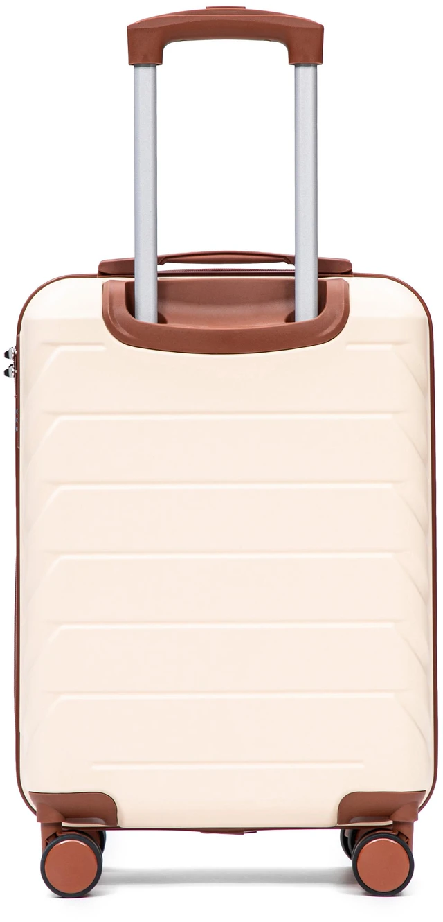 Main image of 20 Inch ABS Hard Shell Carry Luggage, Upgraded Crack Resistant Iron Telescopic Handle Built in Combination Lock 360°