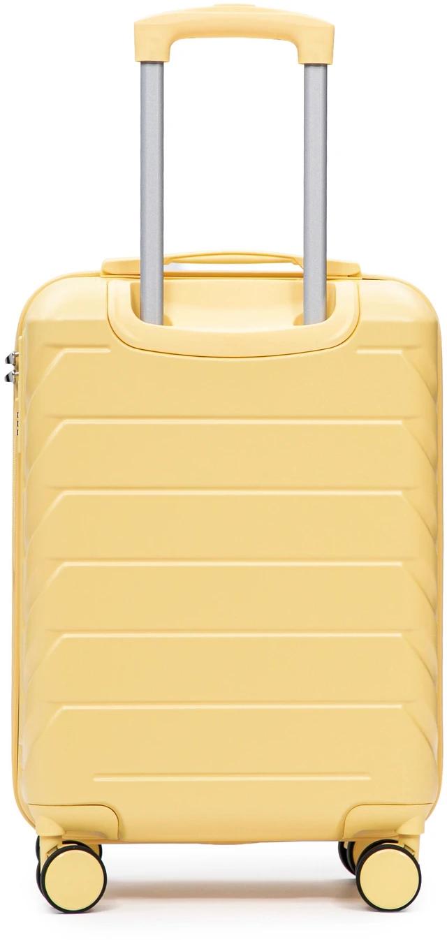 Main image of 20 Inch ABS Hard Shell Carry Luggage, Upgraded Crack Resistant Iron Telescopic Handle Built in Combination Lock 360°