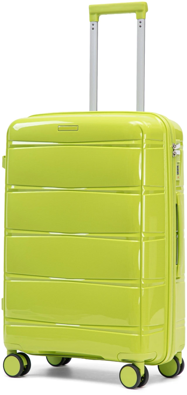 Main image of 24 Inch Suitcase with Side Hook and Side Handle, Iron Telescopic Handle Spinner Wheels and Combination Lock Hard Shell