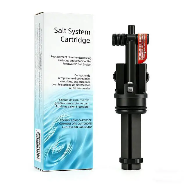Main image of Salt System Replacement Cartridge for Hot Tubs & Spas - Natural-Feeling Water Care, Easy Installation, Less Harsh Chemicals, Lasts Up to 4 Months (2-Pack)