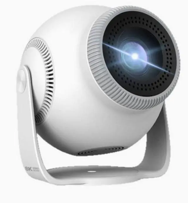 Main image of Mini Projector, Projector, Mini Projector 1080P Full HD, 480 ANSI Lumens, Android 14 System, 8K Decoding, WiFi 6 Bluetooth 5.4, Automatic Keystone Correction, 180° Rotation, Projector 4K Home Cinema