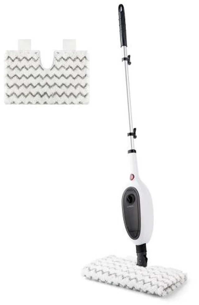 Main image of Steam Mops for Floor Cleaning, Unique Double-Sided Flip Design, 15 Seconds Fast Heating 10-in-1 Steam Cleaner for Kitchen, Living Room Wood Floor Tile Cleaning