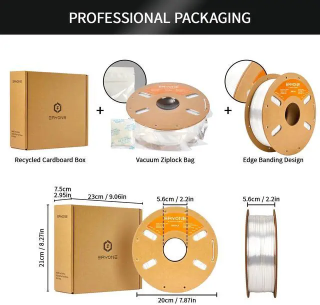 Alt view image 6 of 6 - Silk PLA Filament for 3D Printer 1.75mm +/- 0.03mm, Shiny Filament 1kg (2.1lbs)/Spool, Silk White